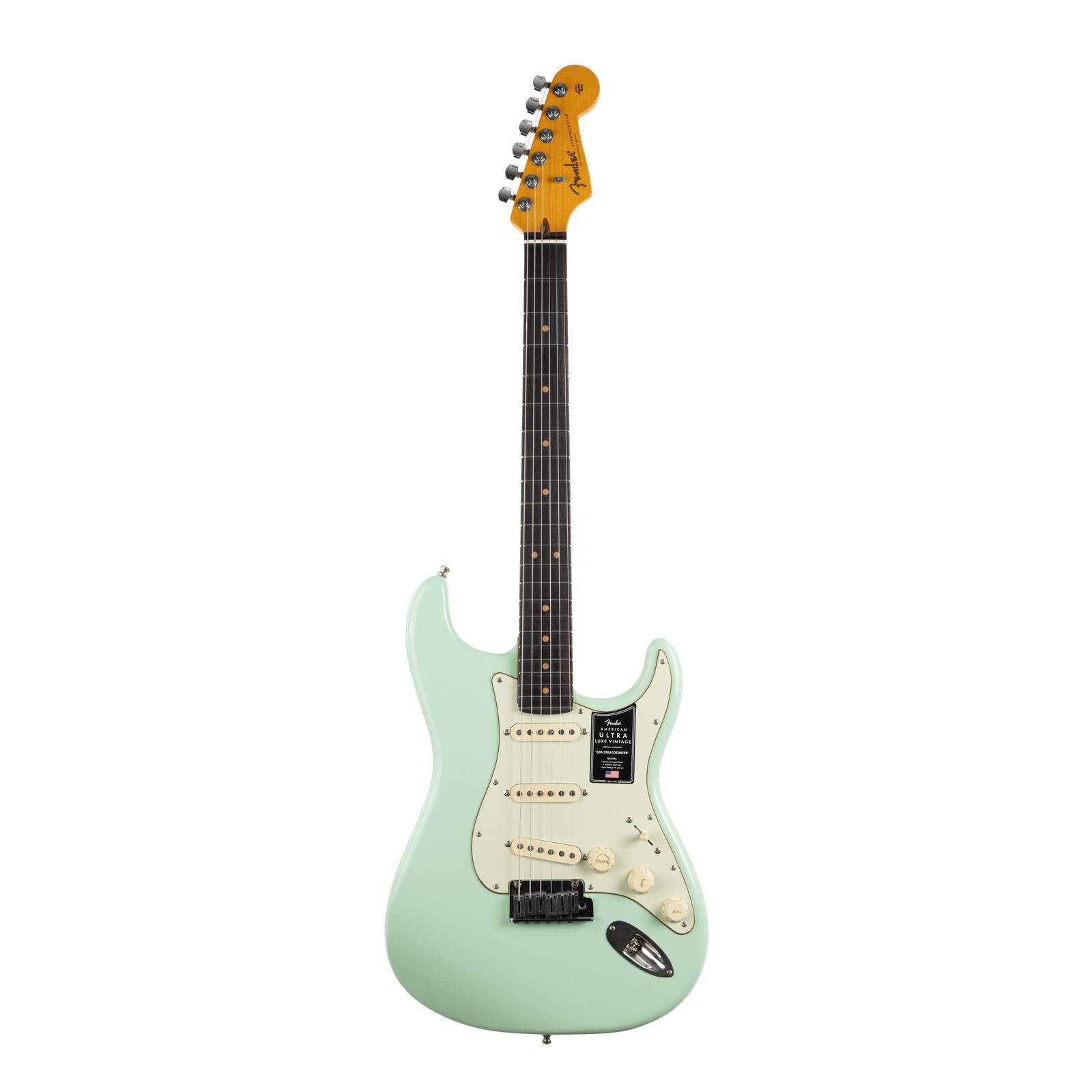 Fender American Ultra Luxe Vintage ’60s Stratocaster Rosewood – Surf Green