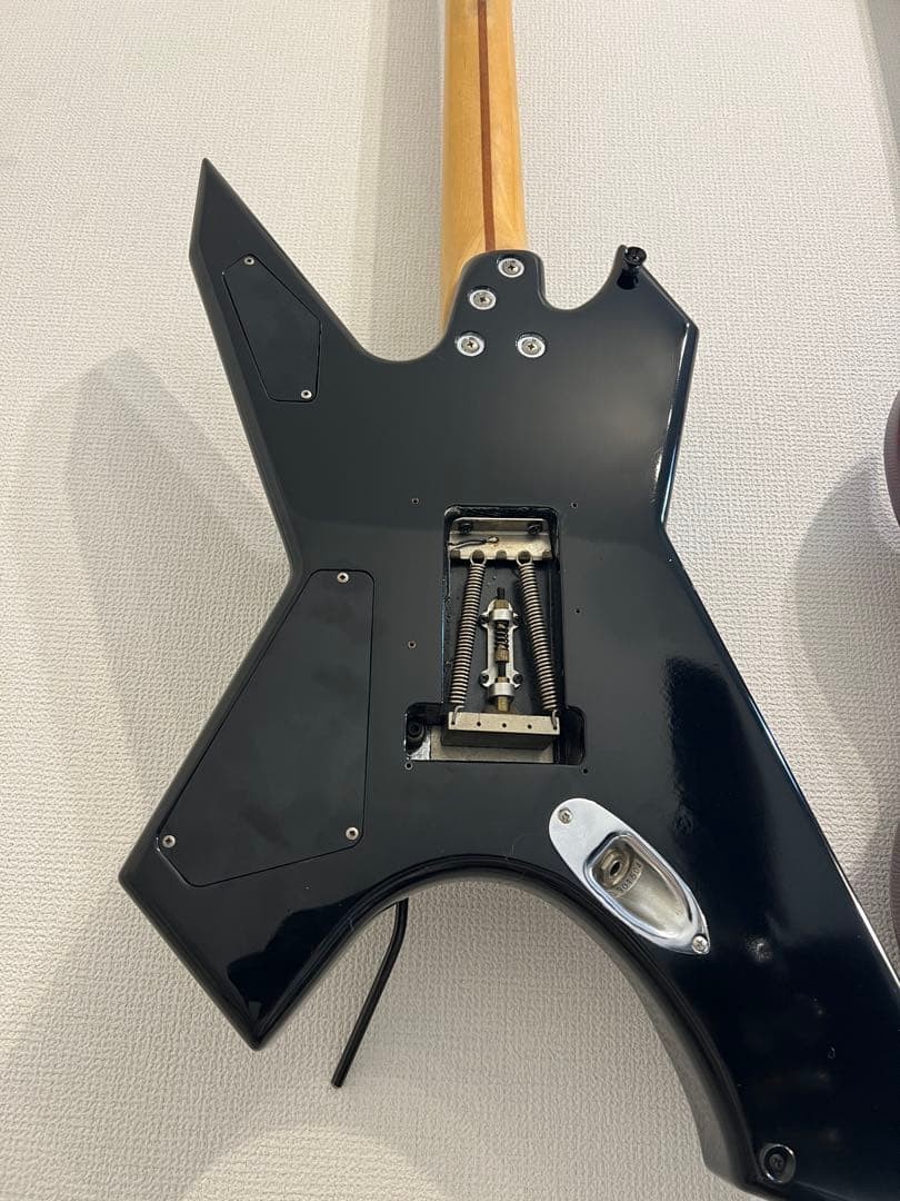 Electric Guitar Killer KG Stallion HH Floyd Rose Black MIJ Japan 1990s