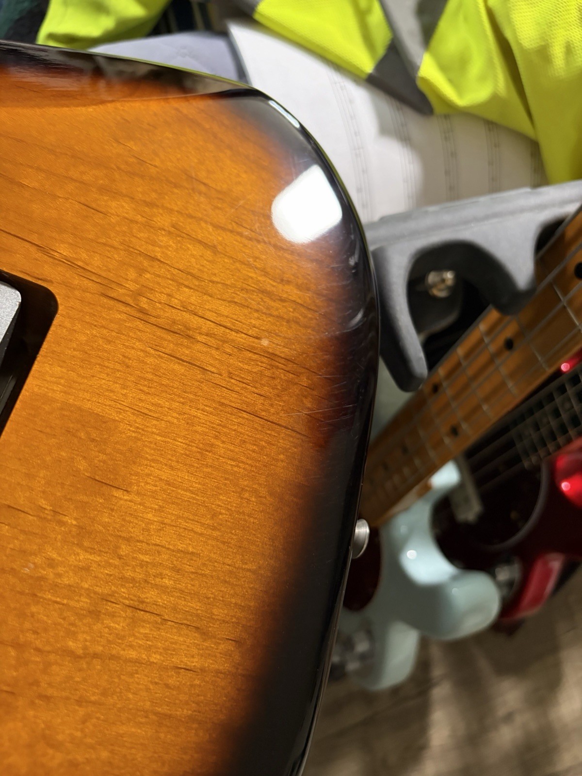 Fender Eric Johnson Signature Stratocaster Thinline 6 String Maple…USA