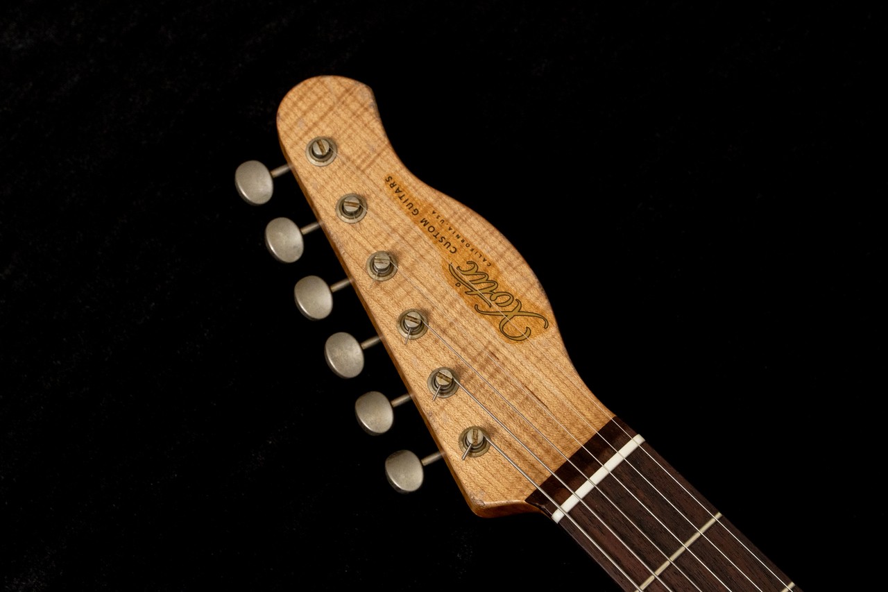 Xotic XTC-1 Thinline Black Heavy Aged Master Grade Neck 2.805kg #4158 TONIQ Yoko