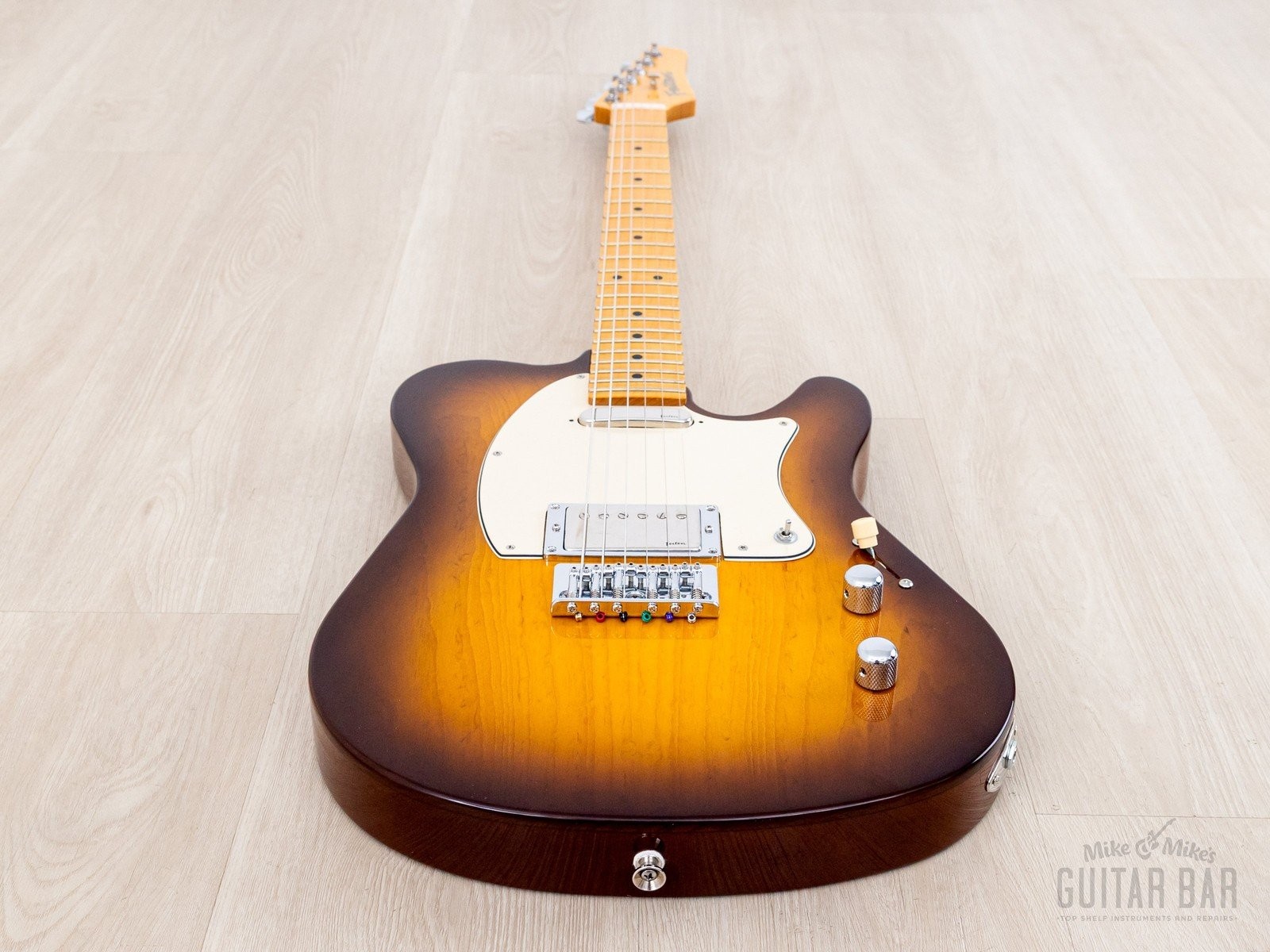 2010s Buzz Feiten Guitars Elite Pro T-Style Honey Burst, Mint w/ Case