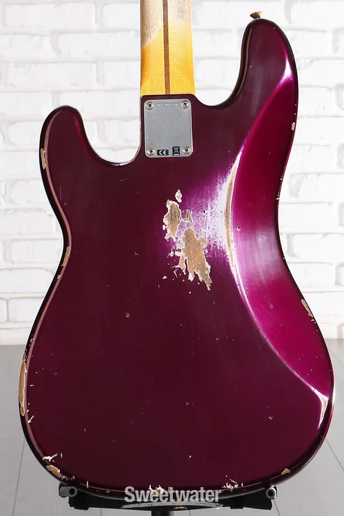 Fender Custom Shop 1957 Precision Bass Heavy Relic – Super Aged Purple Metallic