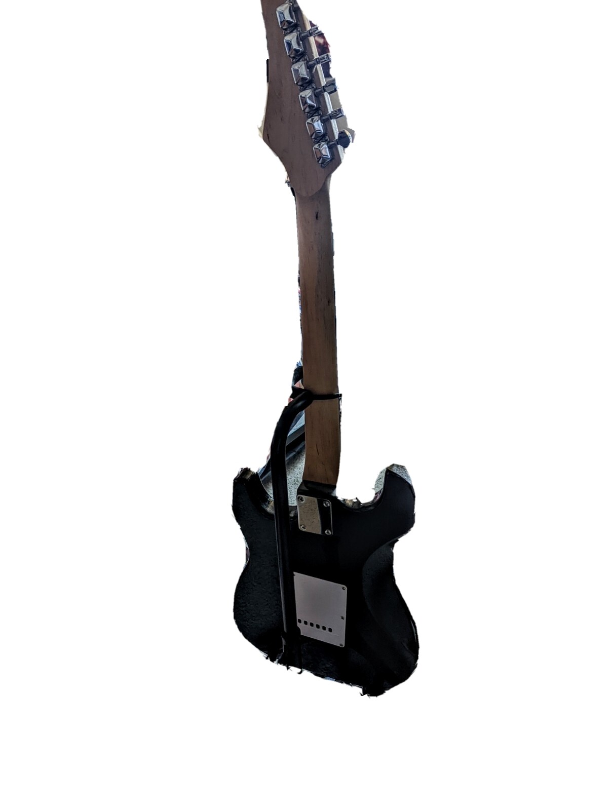 Electric Guitar wit tunner, amp, new strings, cleaning kit, pick, cords & stand