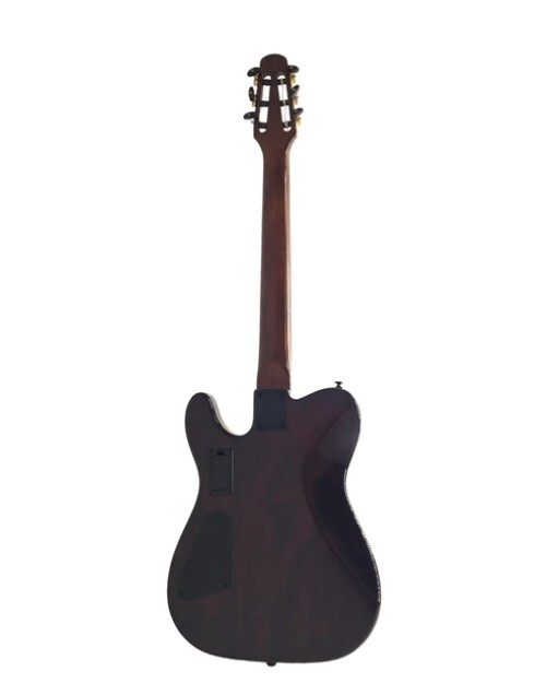 Haze Solid Mahogany Electric Nylon String Guitar,Piezo Pickup. HSMRC601EQCS