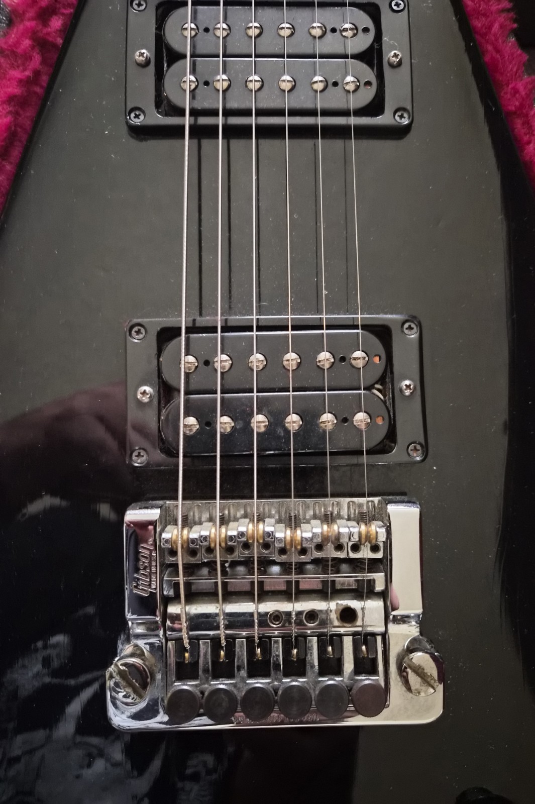 1984 Gibson Flying V with Kahler/ Gibson Super Tune – Ebony