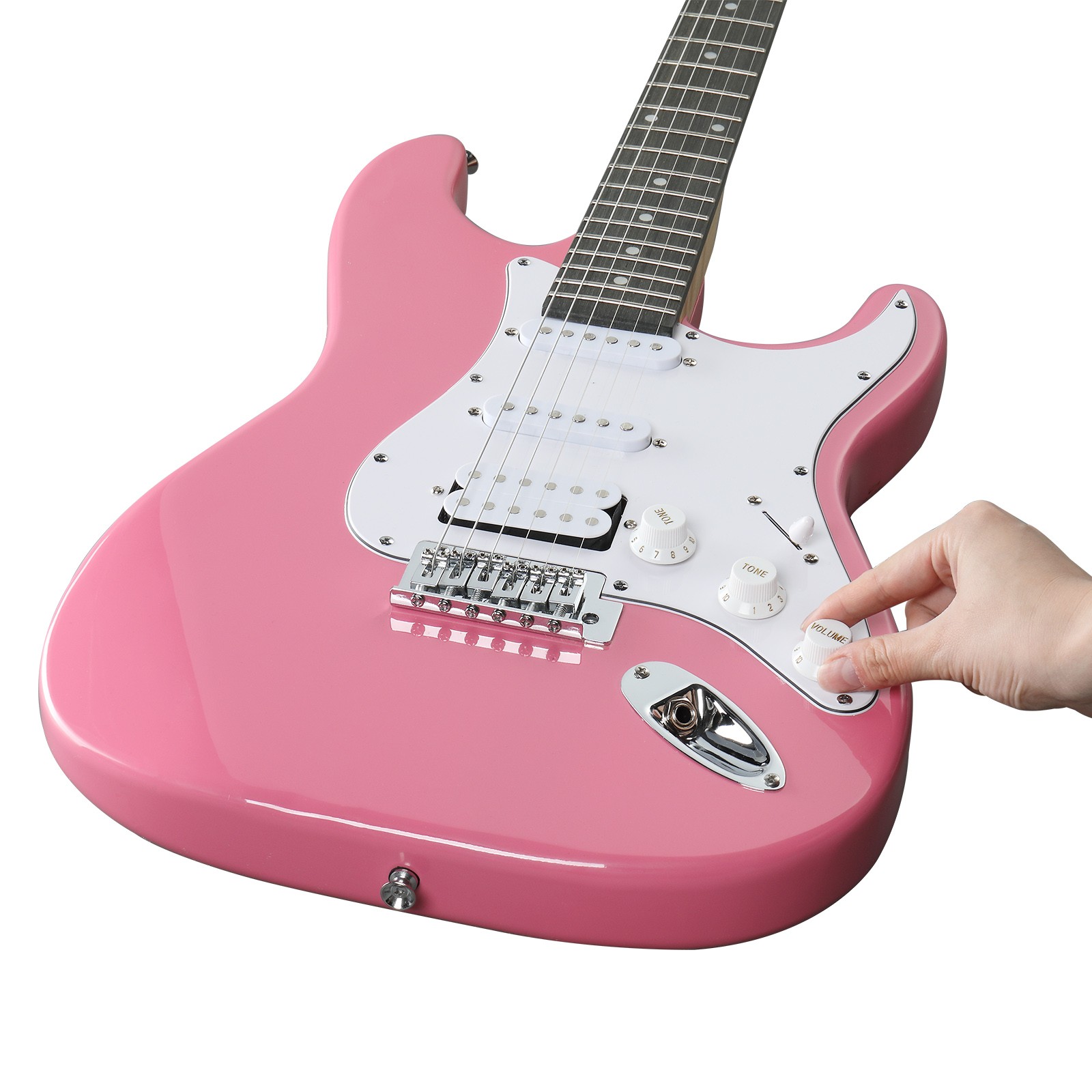 Ktaxon GST H-S-S Pickup Electric Guitar Kit with 5W AMP With Bag