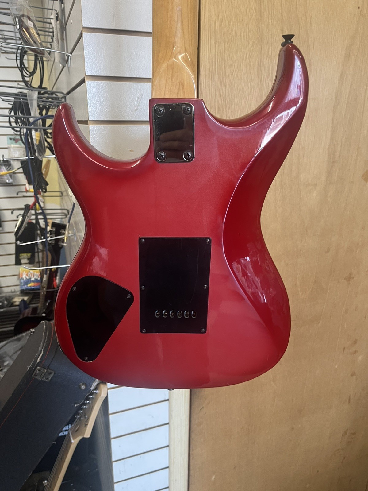 Arbor Strat Style Electric Guitar In Cherry Red