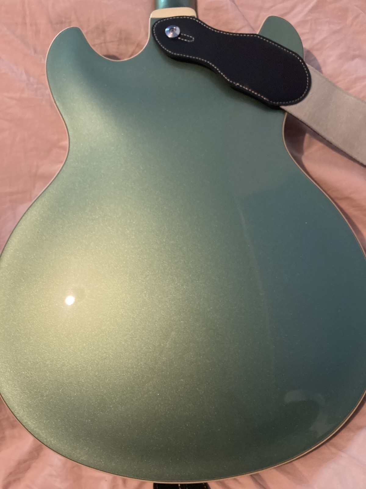 Ibanez AS73 Semi Hollow Electric Guitar Metallic Olive Green *Discontinued Color