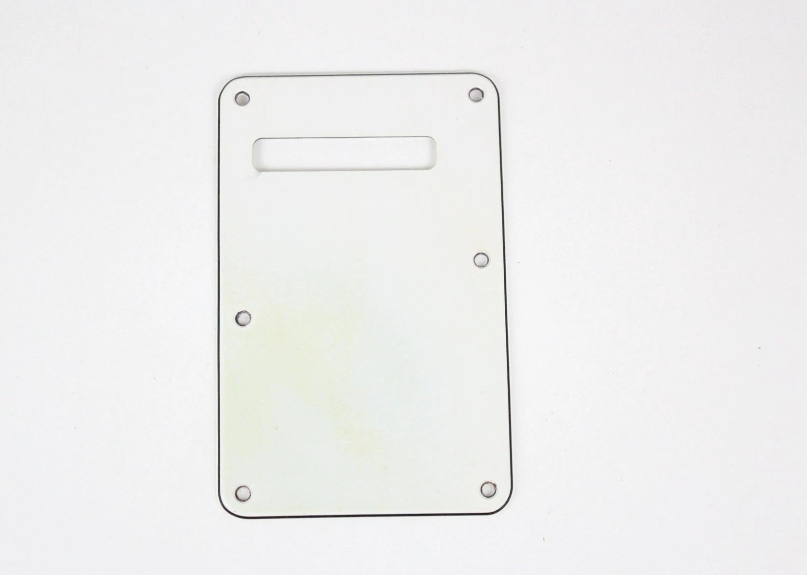 1991 Fender Stratocaster Plus/Deluxe/American Standard White Tremolo Back Cover