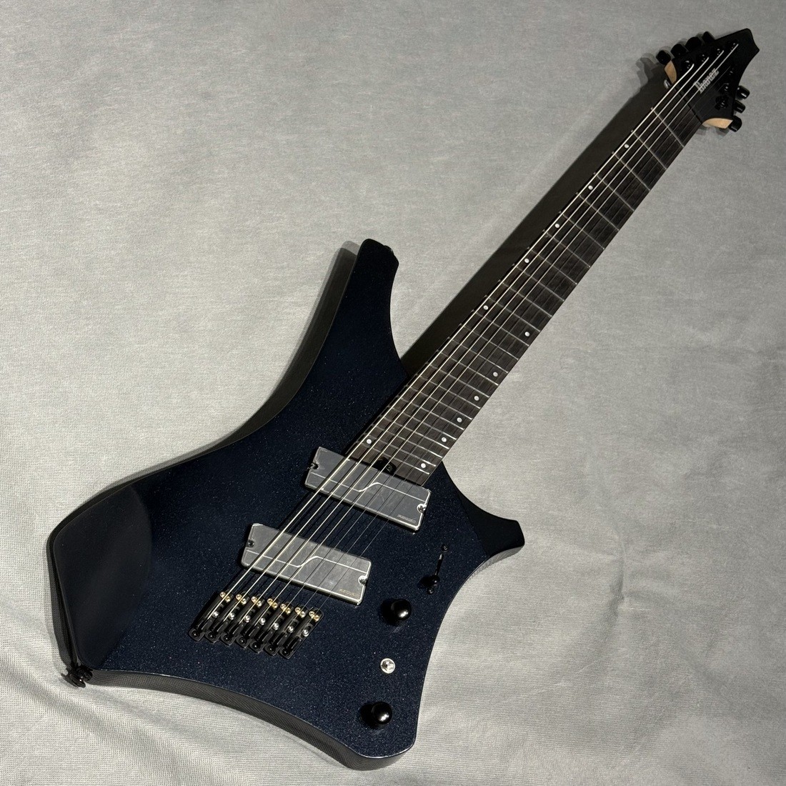 Ibanez A527-Ipt Iron Pewter Alpha 7 String Guitar Store Display Item Approx. 3.1