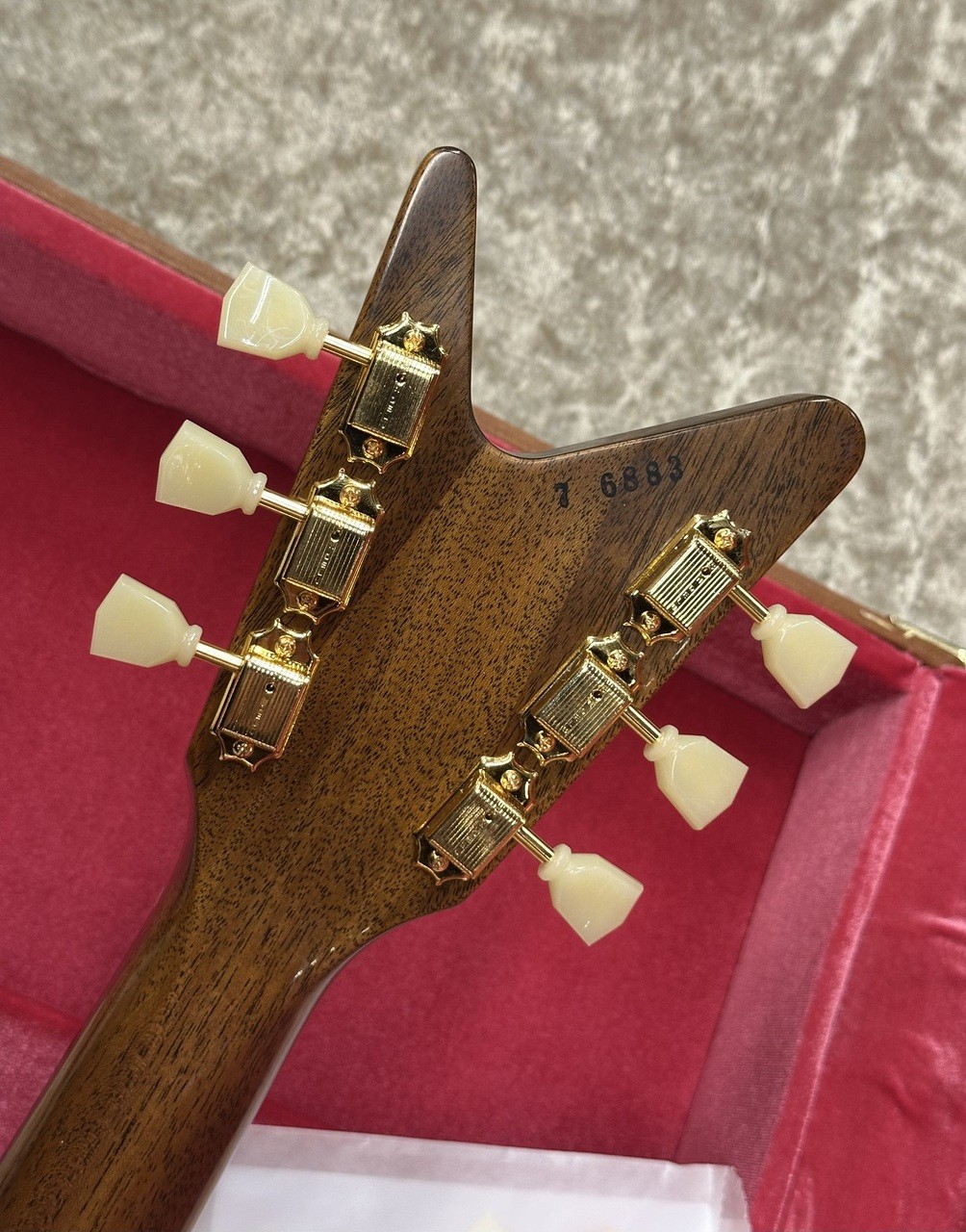 Gibson Custom Shop 1957 Mahogany Futura Reissue VOS Antique Natural s n 76883 3.