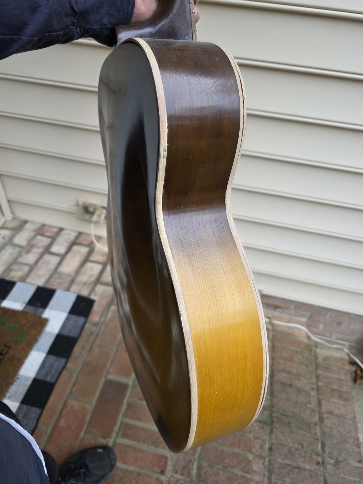 💥Video💥 1966 Harmony Hollywood H-41 H41 Sunburst Archtop Hollowbody Guitar