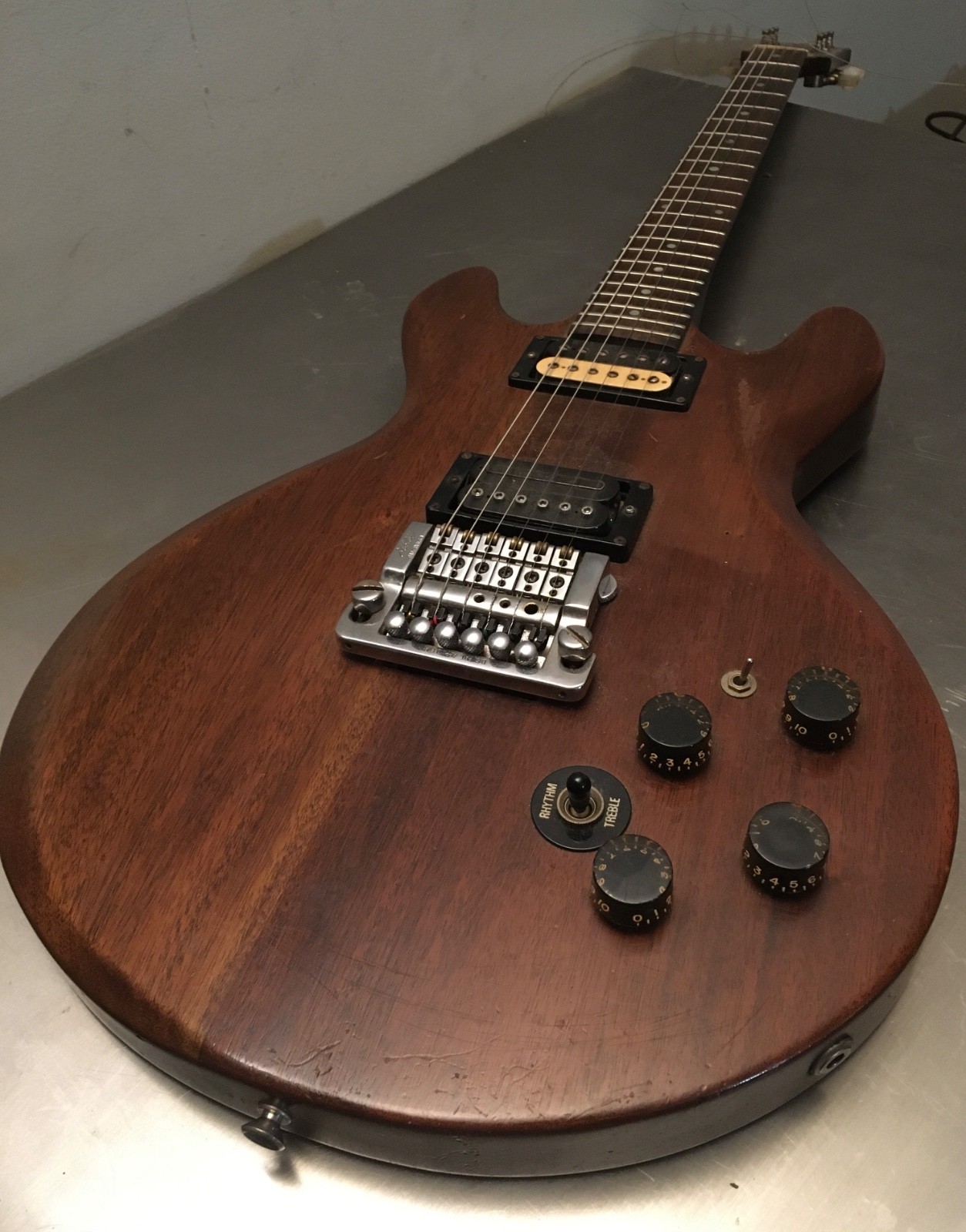 1980 Gibson Firebrand 335s Natural Mahogany