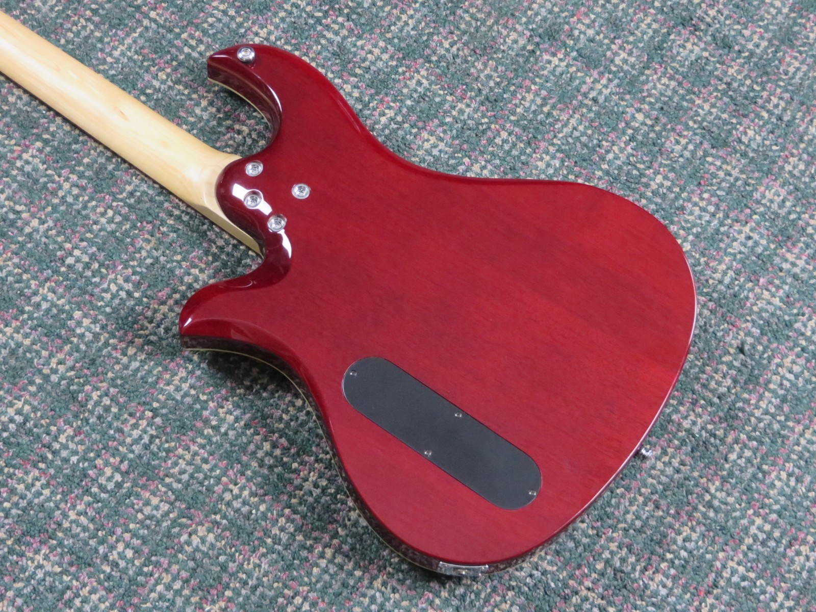 2010 B.C. Rich Masterpiece Eagle Trans Red Quilt!