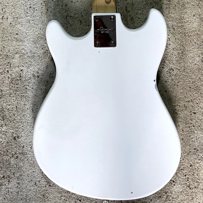 Harmony H804 Electric Guitar White with Maple Fingerboard