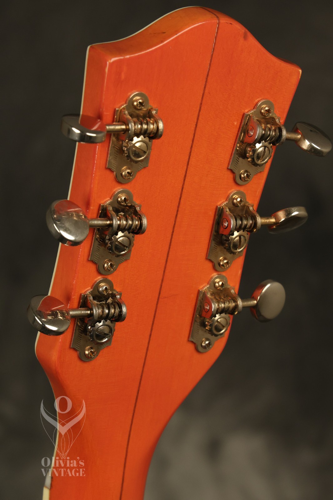 1964 Gretsch Chet Atkins 6120 Nashville Western Orange with HANG TAG