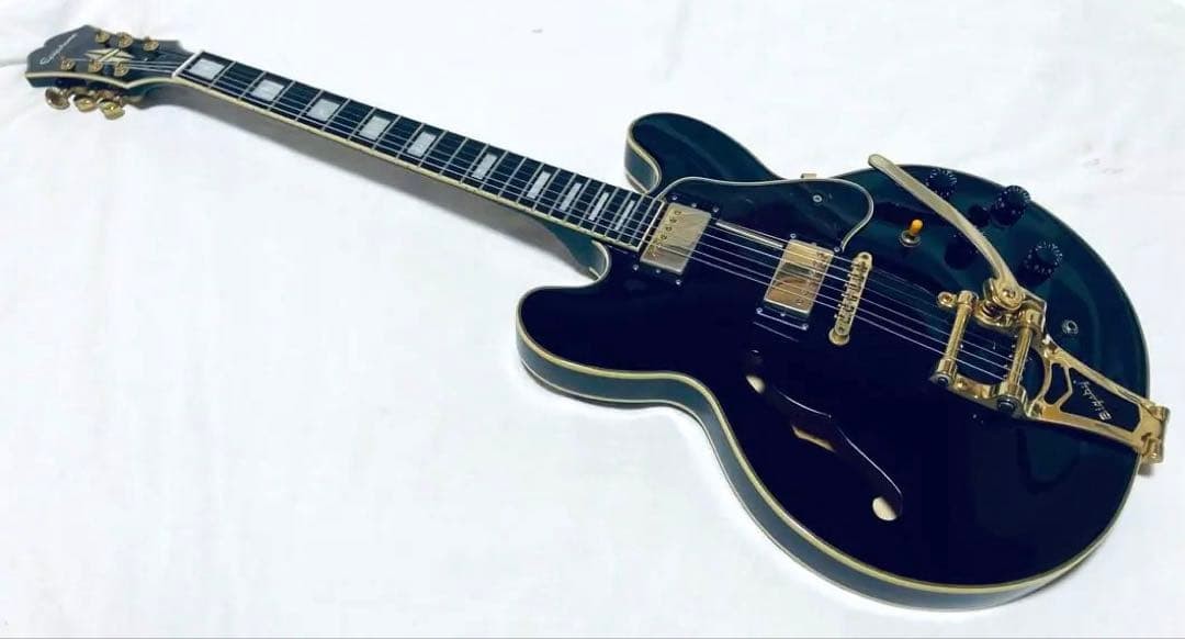 Epiphone Dot ES-355 EB Ebony Fingerboard Genuine Hard Case