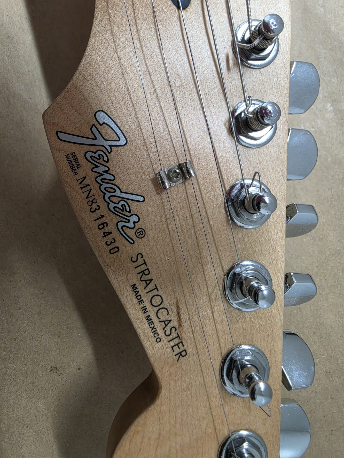 1998 – Fender Purple Midnight Blue Stratocaster MIM RH w/ Hardcase