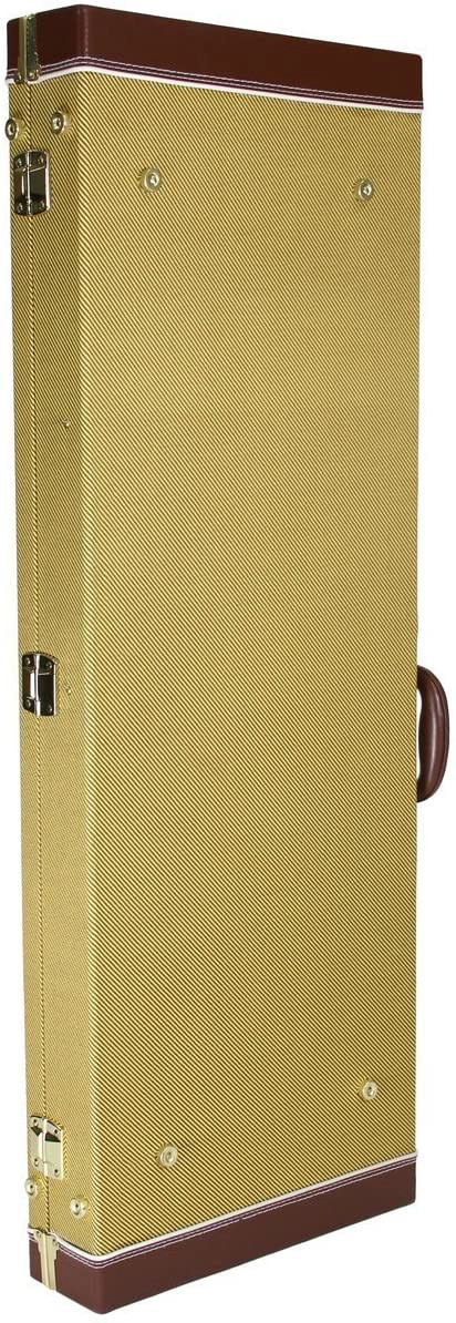 Gearlux BC-227 Electric Bass Guitar Hard Case – Tweed