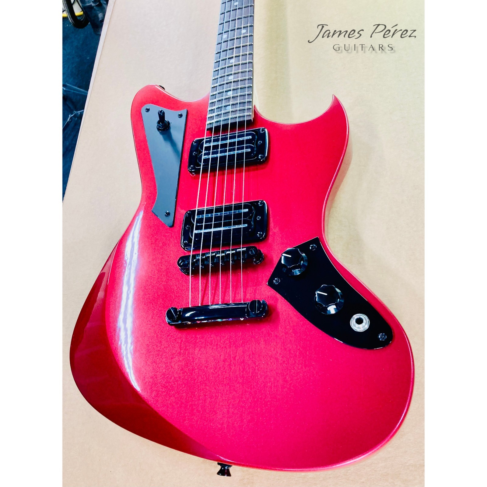 NEW! TR-3B Handmade in the U.S.A. by me @ James Perez Guitars – 2026 – Metallic