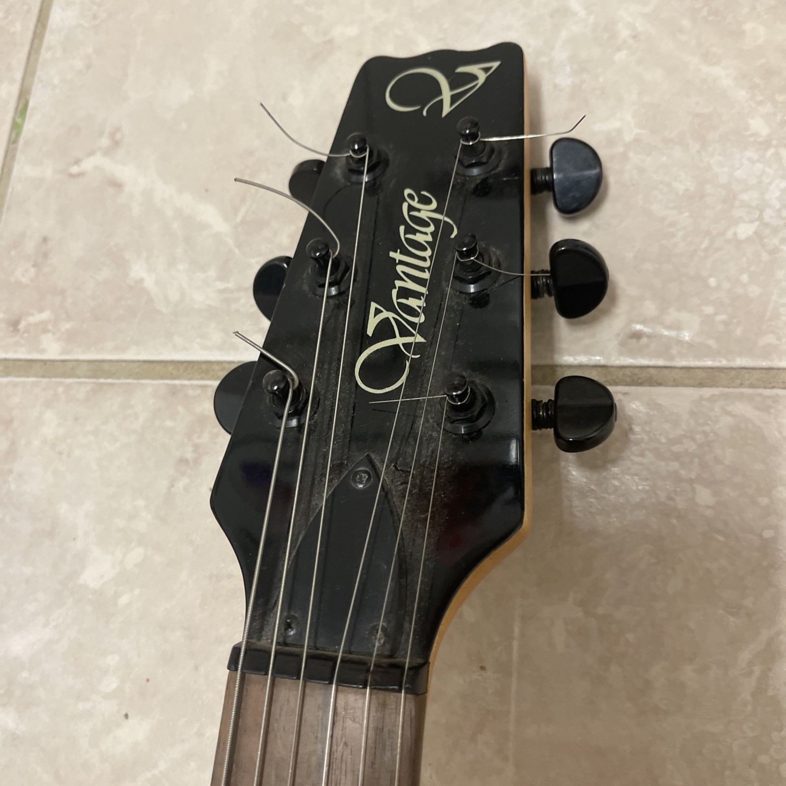 Vintage Vantage VS Electric Sunburst Guitar