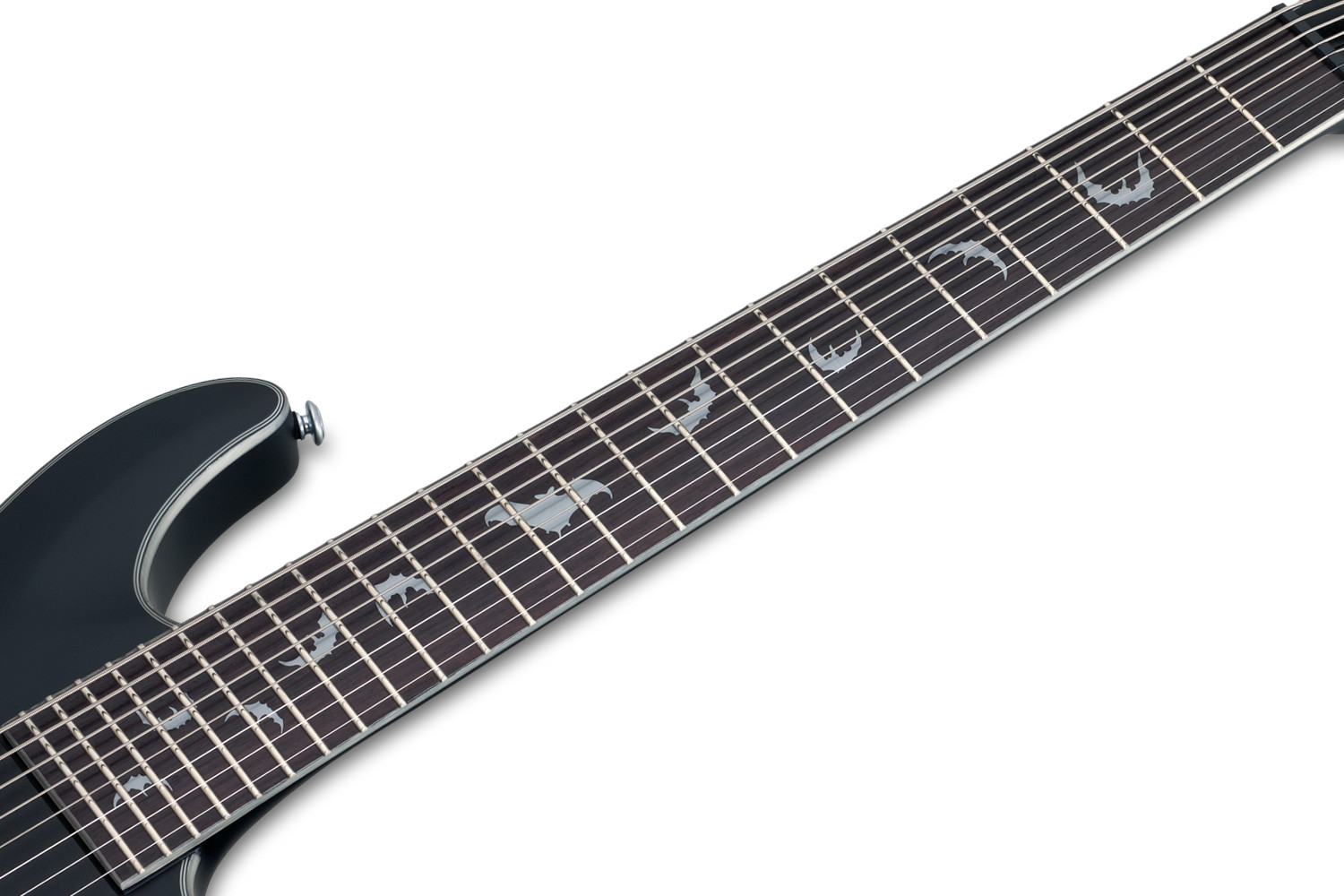 Schecter Damien Platinum-8 Satin Black SBK 8-String Guitar + GIG BAG Platinum 8