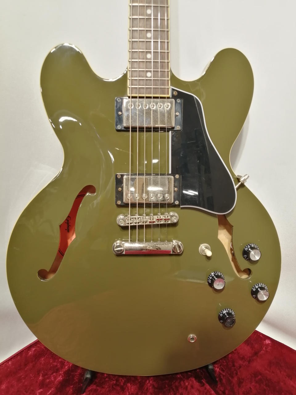 EPIPHONE ES-335 IG OLIVE DRAB GREEN Electric Guitar