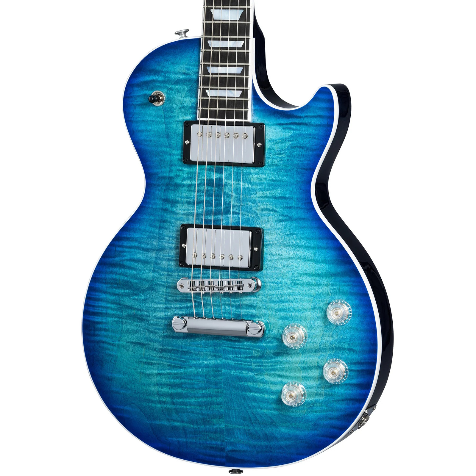 Gibson Les Paul Modern Figured Electric Guitar – Cobalt Burst