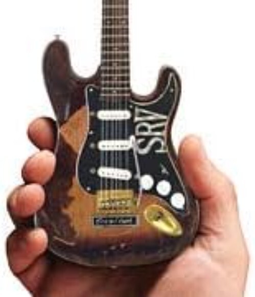 Iconic Fender Mini Guitar Replica – Handcrafted Collectible with Accessories