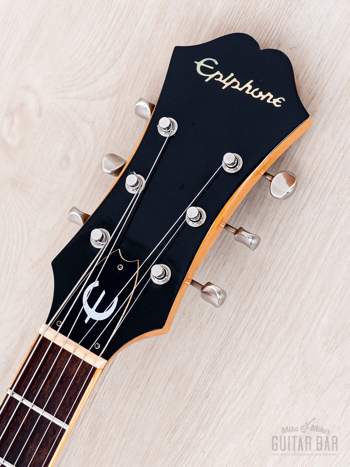 1990 Epiphone Casino Natural Near-Mint, Pre-Elitist Revolution, Japan Terada