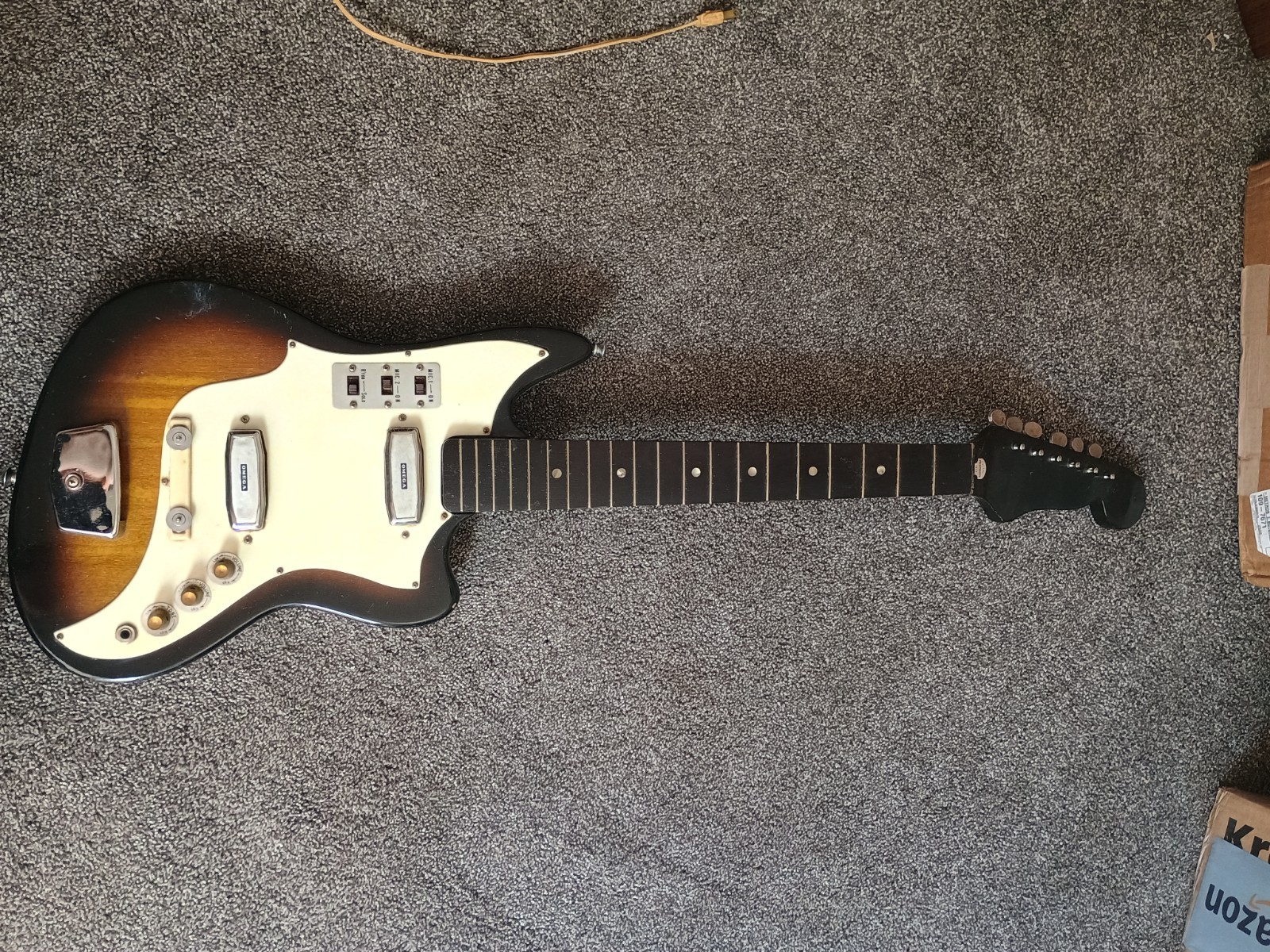 Vintage (60’s) MIJ Omega Electric Guitar Japanese