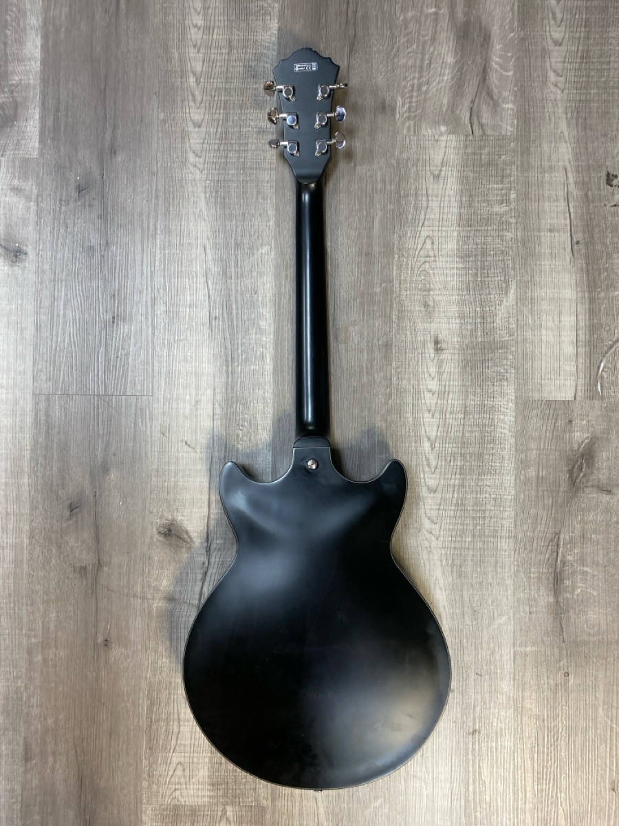 Ibanez Artcore AM73B Semi-Hollow Electric Guitar – Matte Black – Cle (A1D020643)