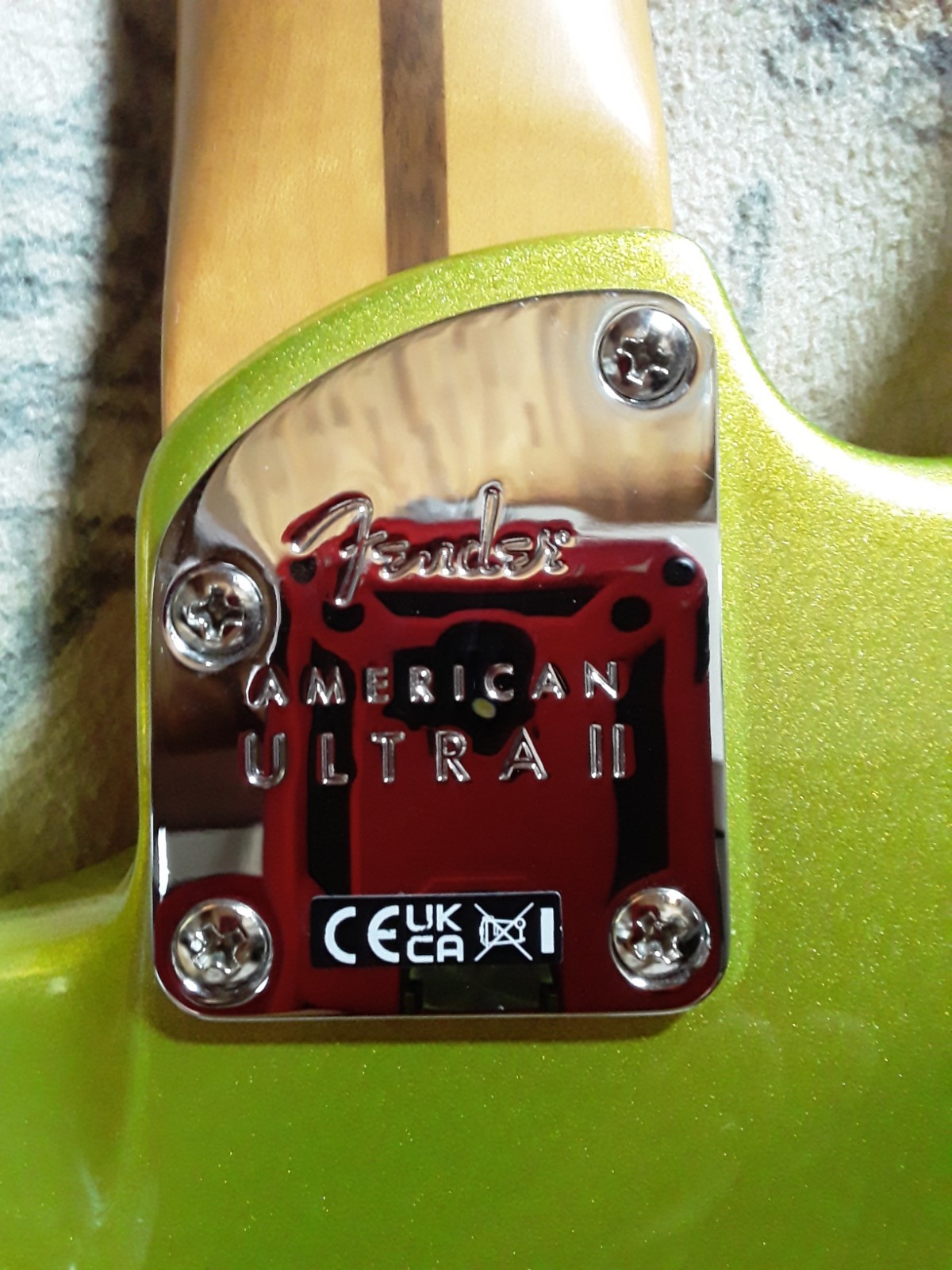 Mint 2024 Fender Fender 70th Anniversary American Ultra II Strat Solar Flare