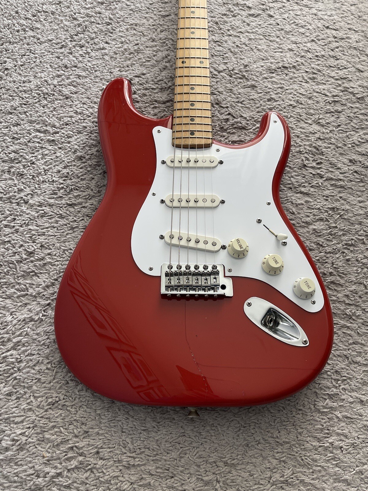 Fender ST-357 Stratocaster 1988 Vintage MIJ Japan Torino Red Maple FB Guitar