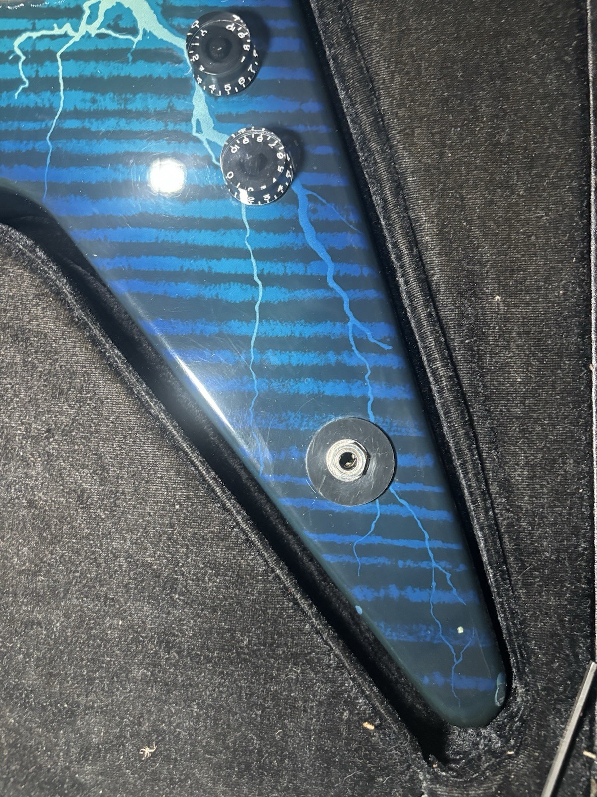 Washburn Dime 333 Dimebag Darrell Blue Dimebolt Signature Model HSC Pantera