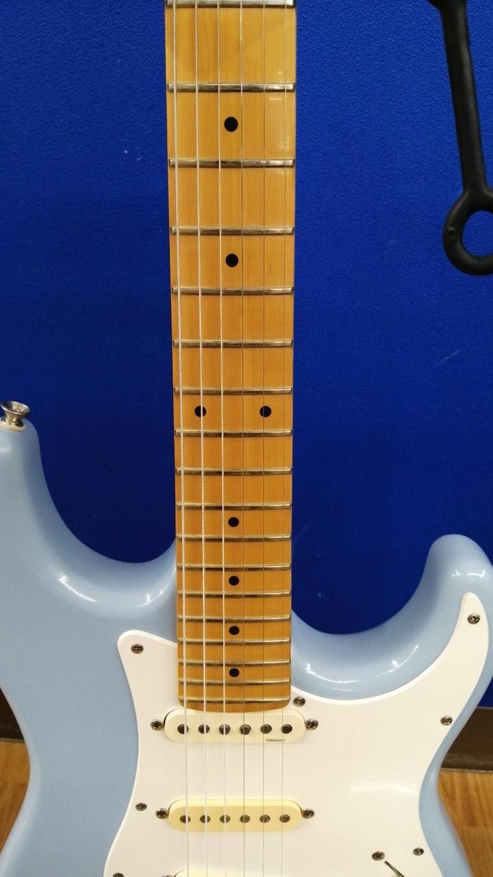[Fender Japan] STM-75DM Stratocaster Blue Made in JPN 1989-1990 Electric Guitar