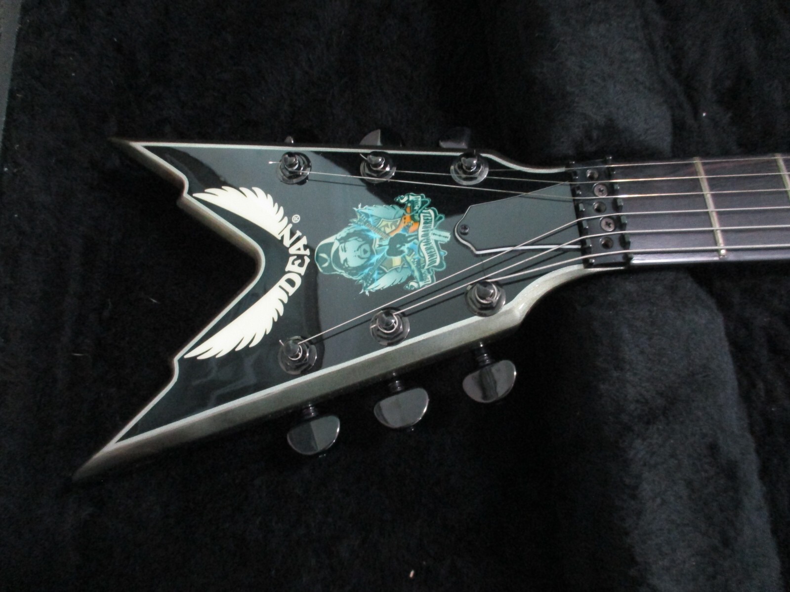 Dean USA Rust Razorback guitar from Dean’s custom shop
