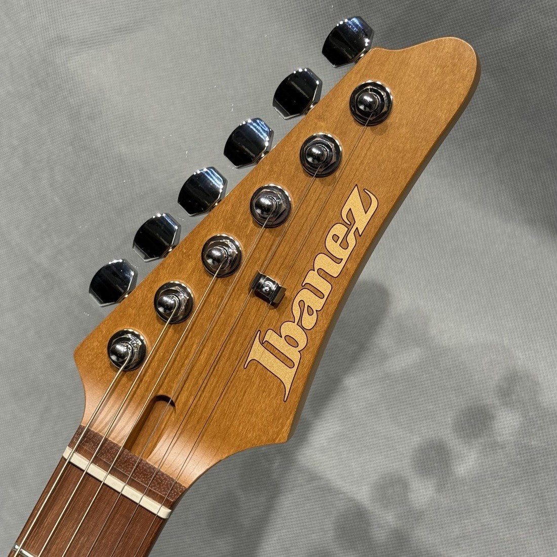 Ibanez AZ22S1F-TXB Electric Guitar, Roasted Maple Neck, Turquoise Burst, Used