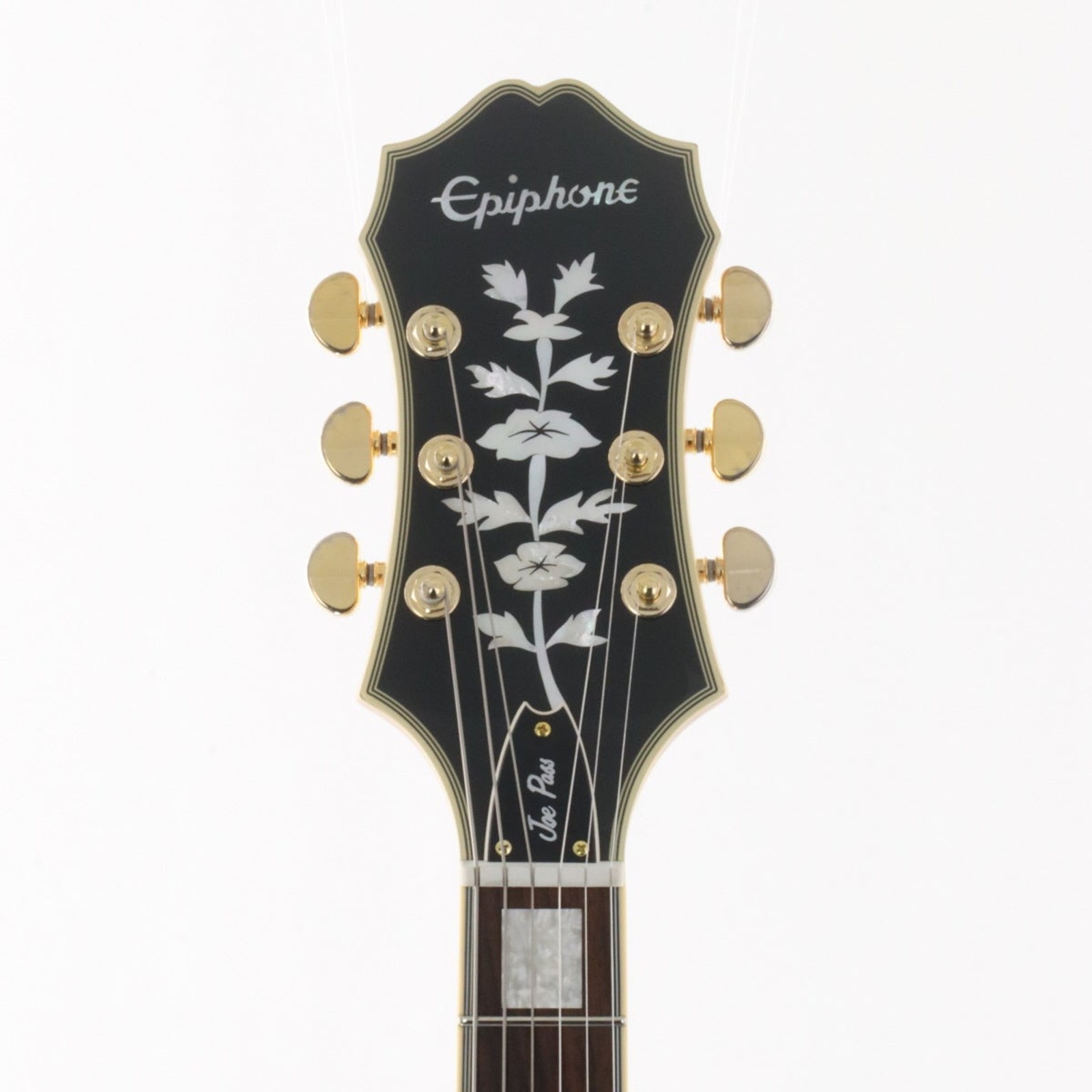 Epiphone Joe Pass Emperor II Natural Used 2011 Rosewood FB w/Soft Case