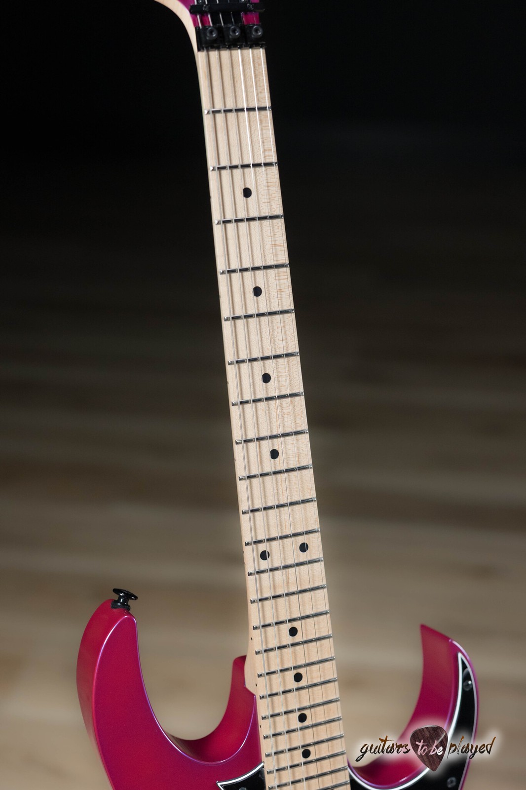 Ibanez RG550 Genesis Made-In-Japan HSH Guitar – Purple Neon