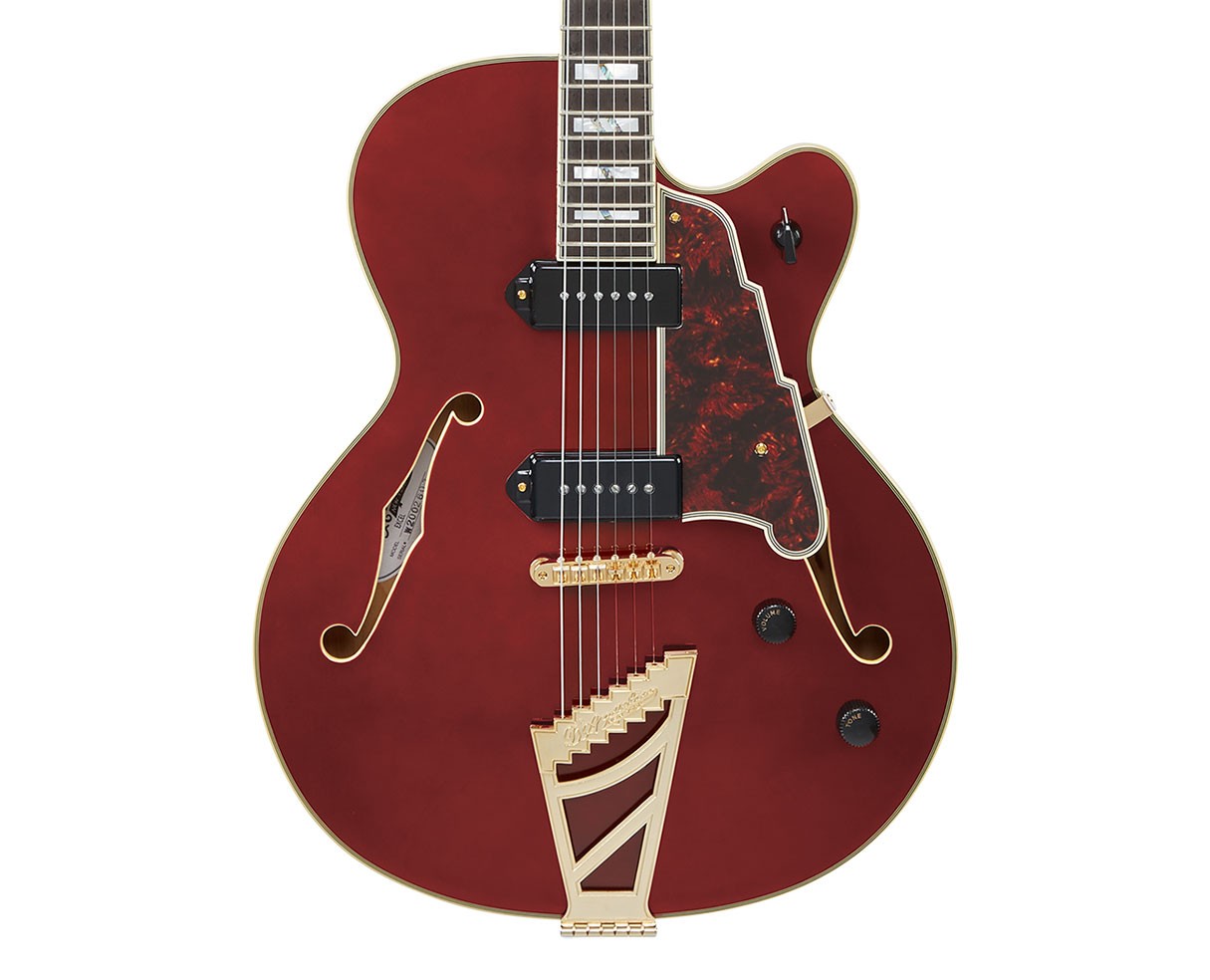 D’Angelico Excel 59 Hollow Body Electric Guitar – Viola – Factory Direct B-Stock