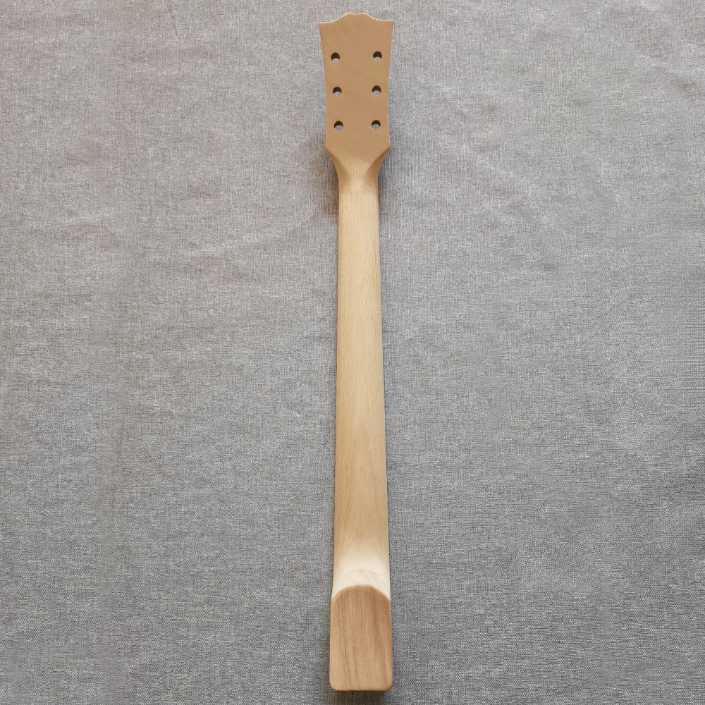 Unfinish SG Style 6 String DIY Electric Guitar Kit Solid Mahogany body CR part