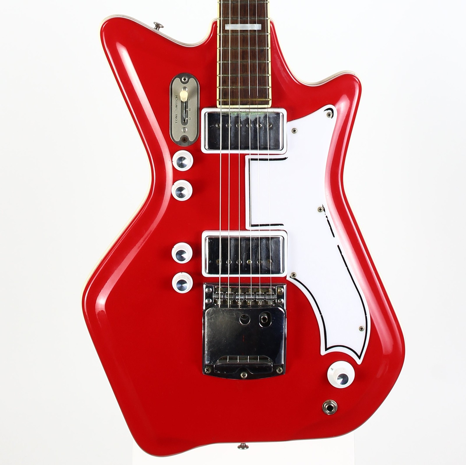 1960s Airline National Res-o-Glass JB Hutto Red Guitar Valco Supro Jack White