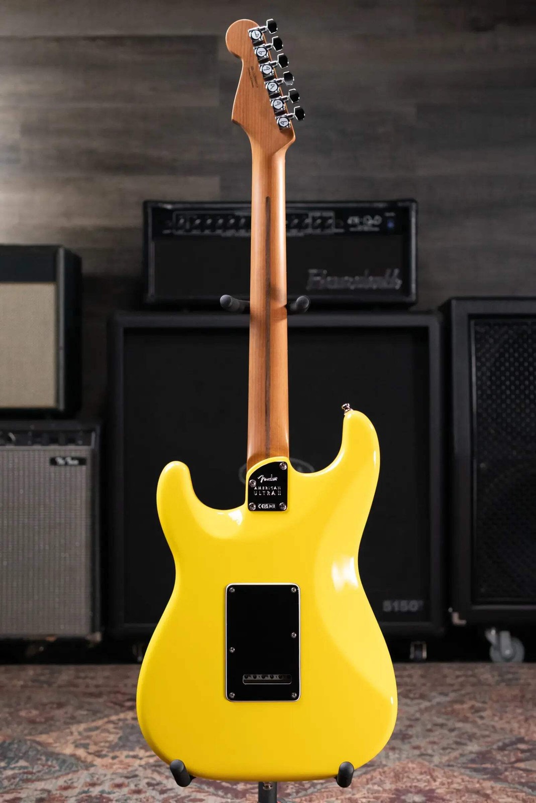 Fender Limited Edition American Ultra II HSS Stratocaster Electric Guitar – Graf