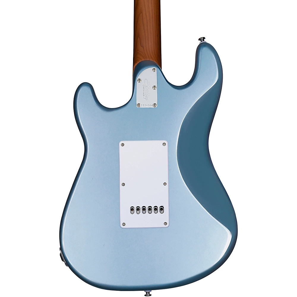 Sterling by Music Man Cutlass HSS Electric Guitar Firemist Silver