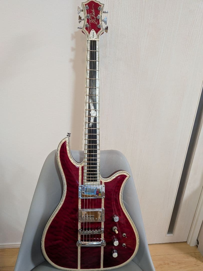 B.C. Rich Eagle DLX Electric Guitar Red