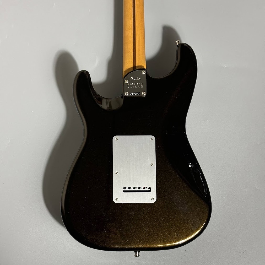 Fender American Ultra II Stratocaster Texas Tea gig bag 3.61kg Electric Guitar
