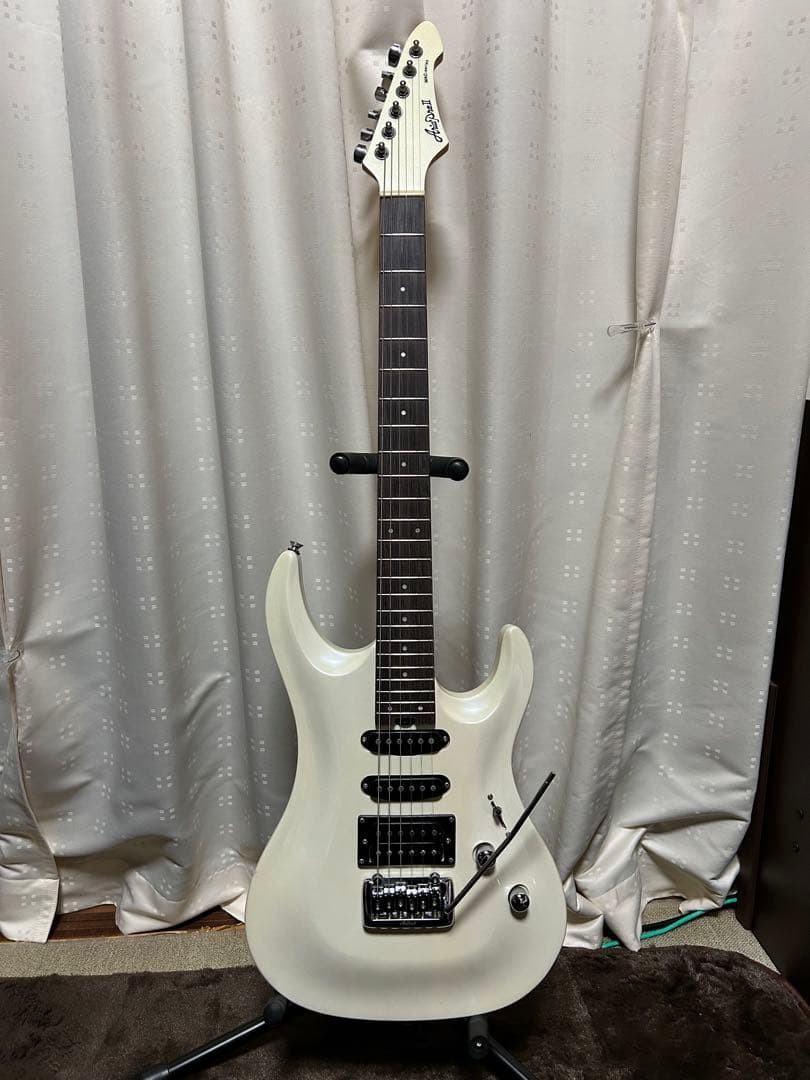 Aria Pro II Aria Pro MAC series Pearl White Electric Guitar Used From Japan
