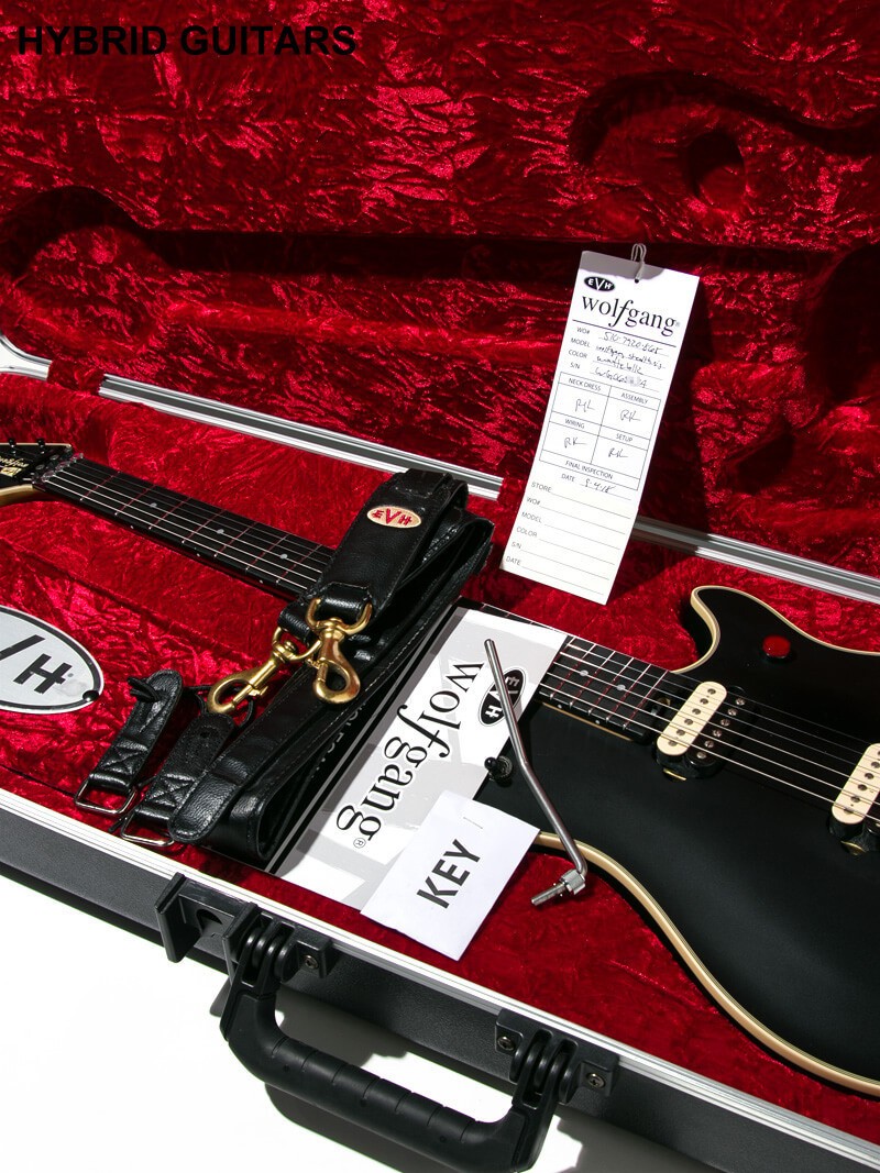 EVH Wolfgang USA Ebony Fingerboard Stealth 2018 Used Electric Guitar