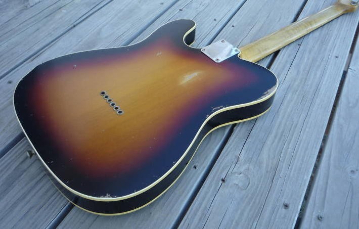 MJT Official Custom Order Aged Nitro Bound Body USACG Neck & Hardware Mark Jenny